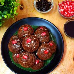 A picture of Chocolate Paniyaram.