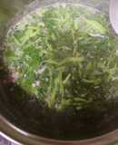 Canh cải xoong thịt bằm