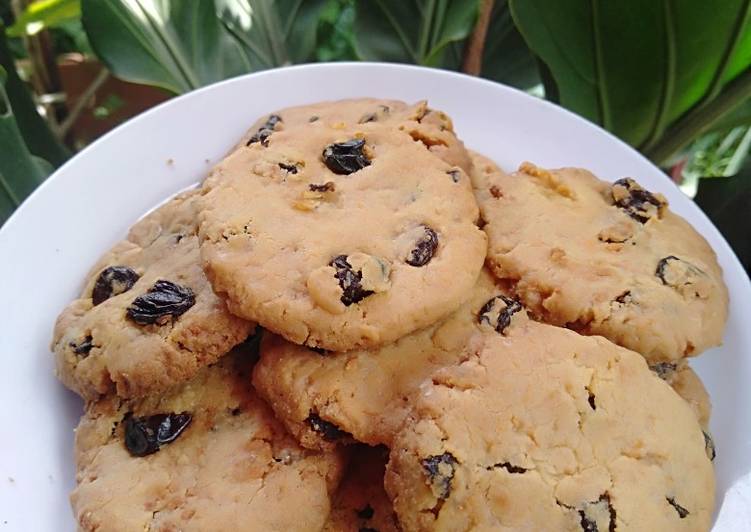 Resep Raisin Cookies Anti Gagal