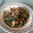 Tumis Daun Pepaya Teri