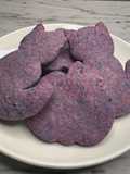 Ube Sugar Cookies [for decorating] (Vegan)