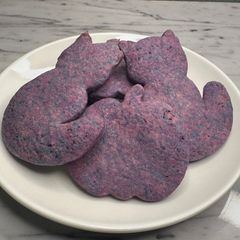 A picture of Ube Sugar Cookies [for decorating] (Vegan).