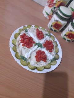 عکسی از دستور سالاد الویه