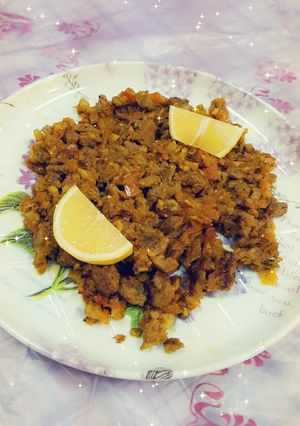 صورة لوصفة مقلقل لحم خروف