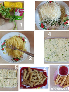 Foto resep Cheese Long Fries / Stik Kentang Keju
