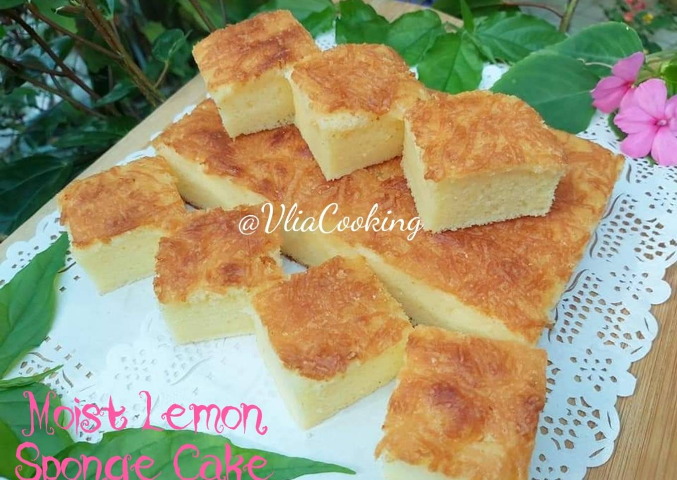LEMON CHEESE SPONGE CAKE RECIPE | EASY LEMON CAKE