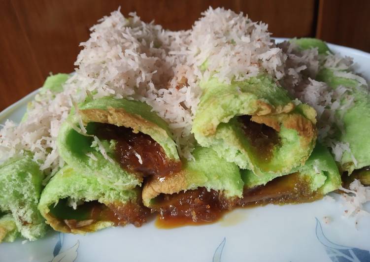 Olahan 💚Putu Roll Roti Tawar | Bahan Membuat 💚Putu Roll Roti Tawar Yang Enak Dan Lezat