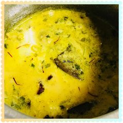 A picture of Zafrani mutton marag.
