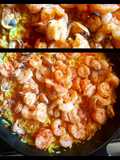 Arroz saborizado, mar y tierra