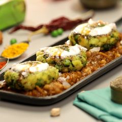 A picture of Healthy Chole Tikki Recipe.