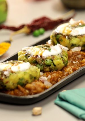 A picture of Healthy Chole Tikki Recipe.