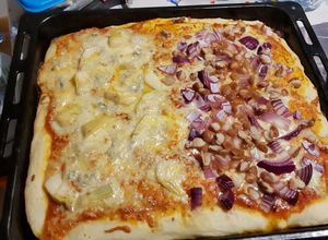 Foto di La mia pizza a lievitazione 24 ore doppio impasto