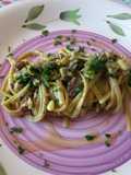 Linguine integrali alle alici