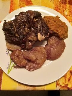 Una foto de Carrilladas de cerdo al vino tinto