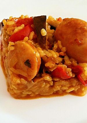 Foto principal de Arroz de butifarra y setas