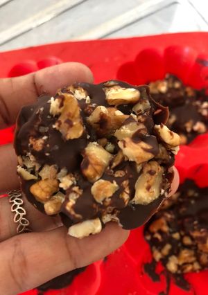 Una foto de Turrón de chocolate magro