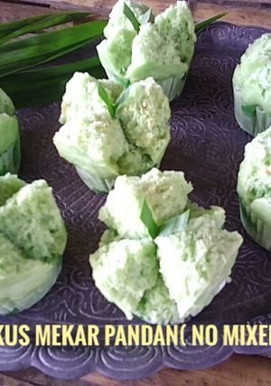 Foto resep Bolu Kukus Mekar Pandan (No Mixer 1 Telur)