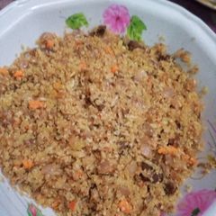 A picture of Cauliflower rice.