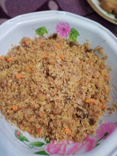 A picture of Cauliflower rice.