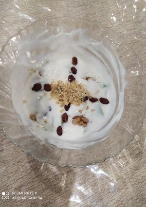 عکسی از دستور خیار ماست