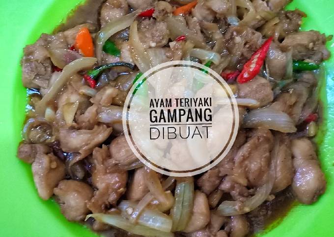 Ayam Teriyaki Gampang dibuat