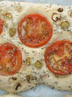 Φωτογραφία της συνταγής Focaccia με αρωματικά χωρίς γλουτένη