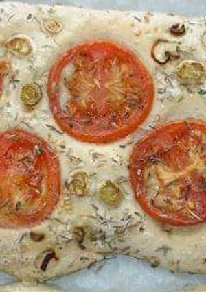 Φωτογραφία της συνταγής Focaccia με αρωματικά χωρίς γλουτένη