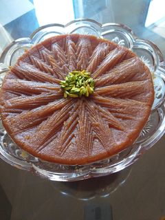 عکسی از دستور حلوای شیره ماه رمضون