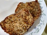 A picture of boneless pork chops