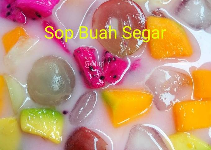 Resep Sop Buah Segar Oleh Nuri Cookpad