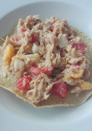 Una foto de Ceviche con mango