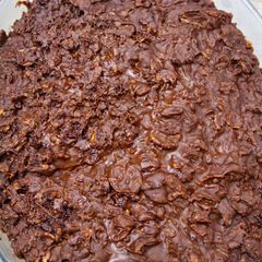 A picture of Crunchy Chocolate Cake (Healthier, Sugar-Free Version).