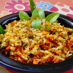 A picture of Vegetables Masala Rice.