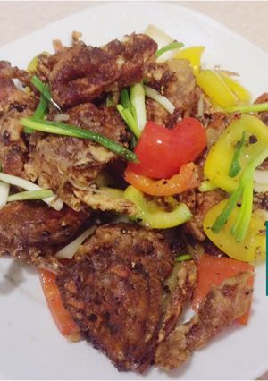 รูปของ ปูนิ่มผัดพริกไทดำ