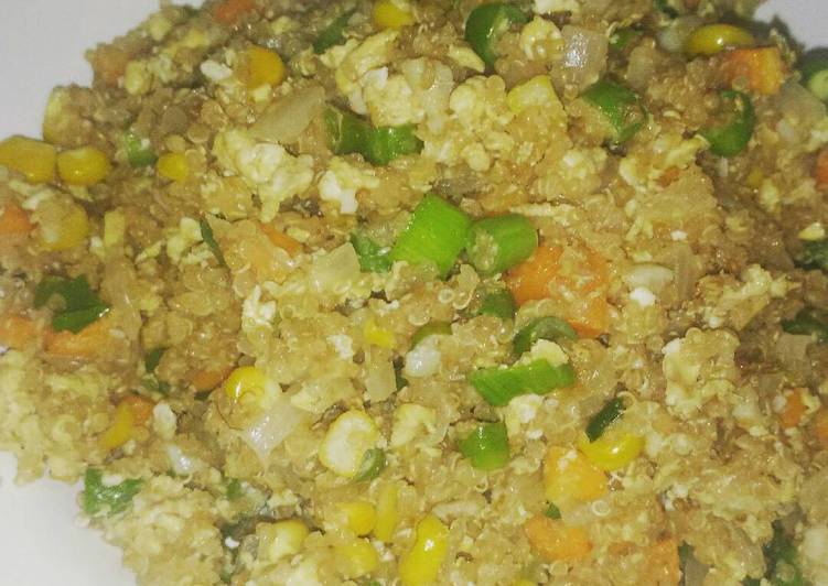 Resep Quinoa with vegetables, Bisa Manjain Lidah