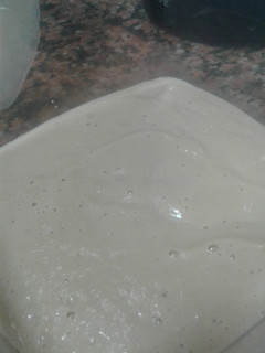 Una foto de Crema de calabacin y champiñones
