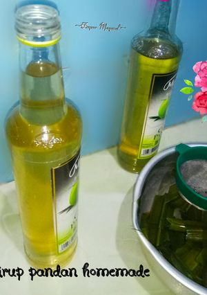 Foto resep Sirup pandan homemade