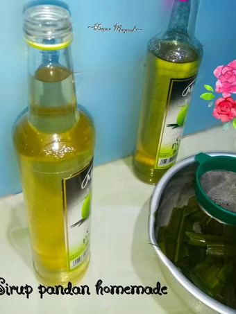 Langkah Gampang Menyiapkan Resep Sirup pandan homemade yang Lezat Anti Ribet, Sempurna