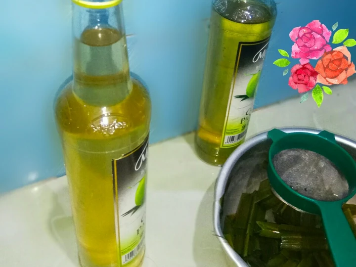 Langkah Gampang Menyiapkan Resep Sirup pandan homemade yang Lezat Anti Ribet, Sempurna