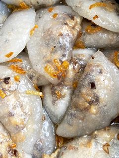 Hình của món Bánh bột lọc trần nhân thịt.