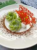 Coral Tuile (Garnish)