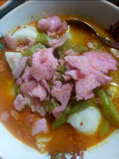 Foto resep Lontong / sayur lontong buncis tempe
