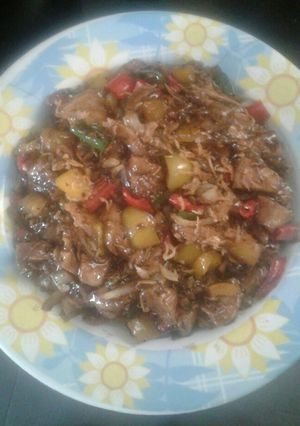 Foto resep Ayam lada hitam