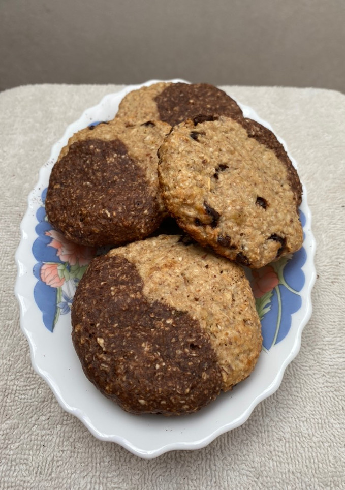 Una foto de Galletas de avena marmoladas