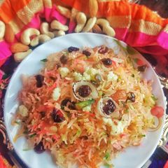 A picture of Mutanjan (Sweet rice).