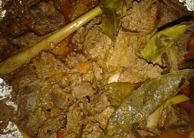 Rendang pedas