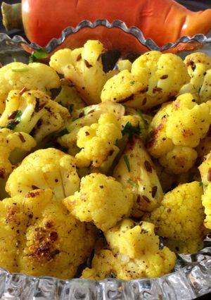 A picture of Indian Style Stir Fried Cauliflower.