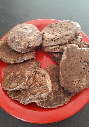 Una foto de Buñuelos saludables de banana y avena
