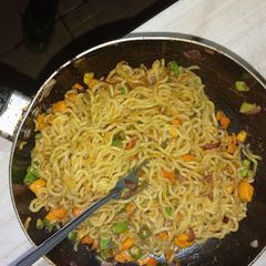A picture of My best ever fried noodles 😋.