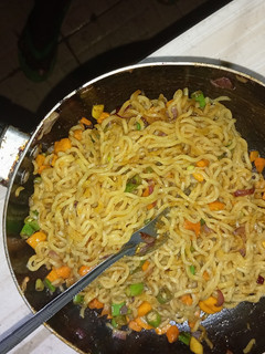 A picture of My best ever fried noodles 😋.